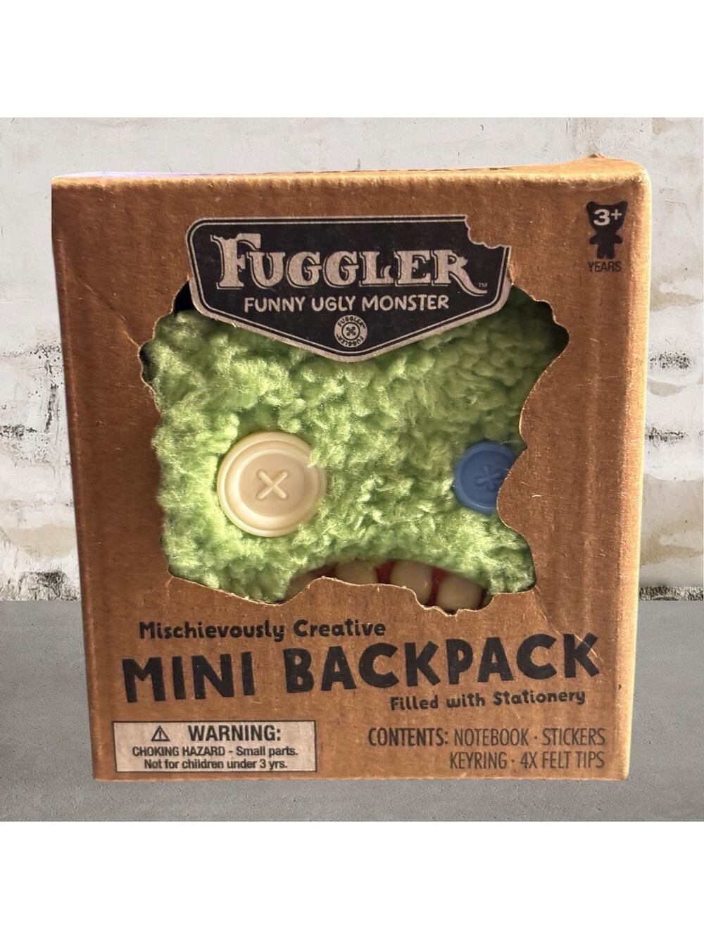 Fuggler Green Mini Backpack with Stationary NIB